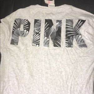 PINK vs size xs crop long sleeve shirt with tags